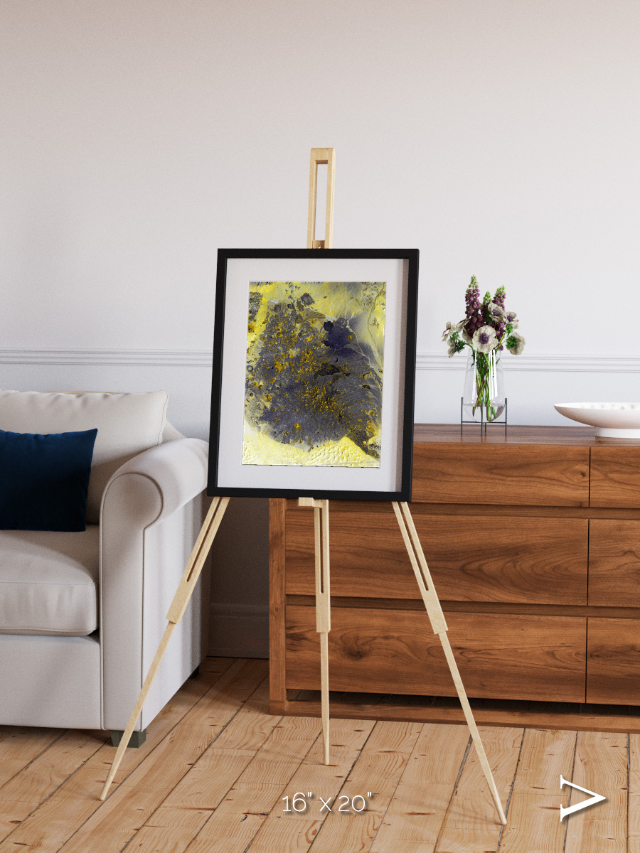 Dormant Giants, Pinacate Volcano Field Framed & Mounted Print
