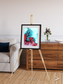 Polar Flow, Vatnajokull Glacier Ice Cap Framed & Mounted Print
