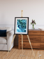 Heat Scars, Volcanoes Framed & Mounted Print