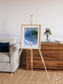 Sunlit Dunes, Alluvial Fan Framed & Mounted Print