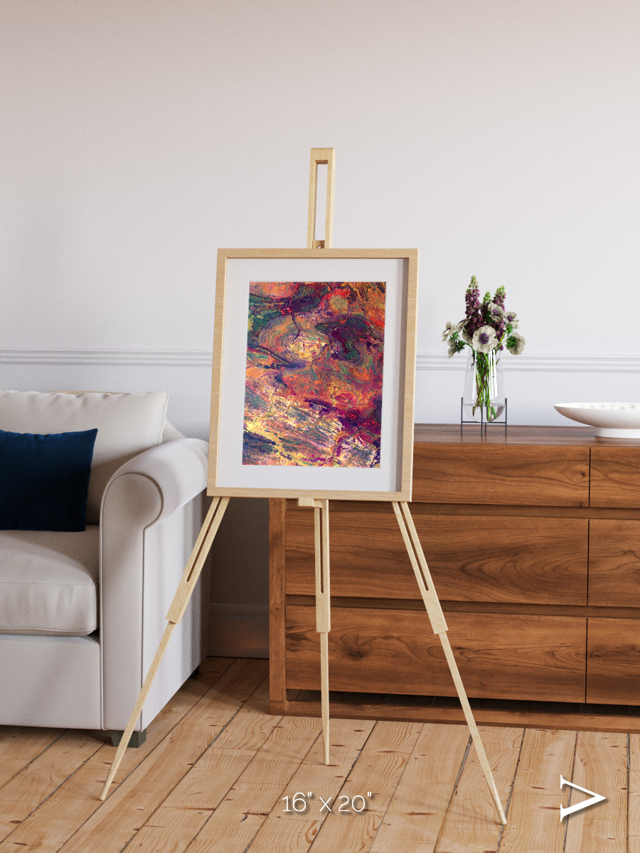 Rock and Ore, Hamersley Framed & Mounted Print
