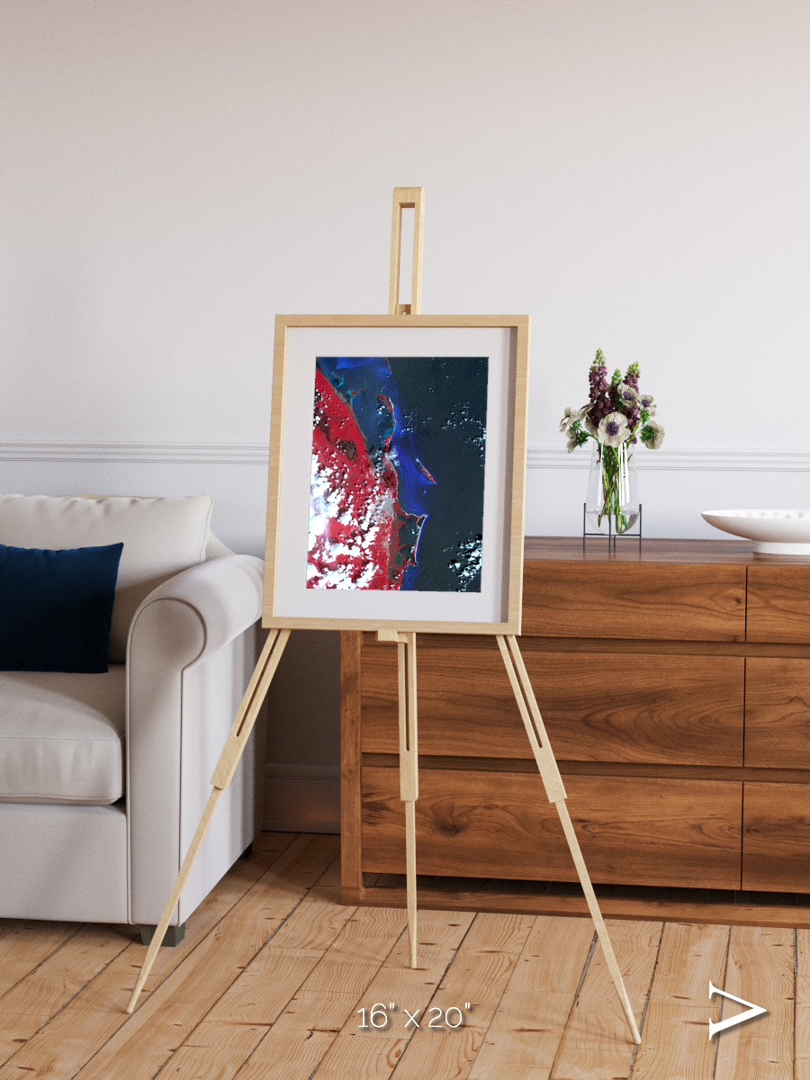 Living Edge, Cancun Framed & Mounted Print