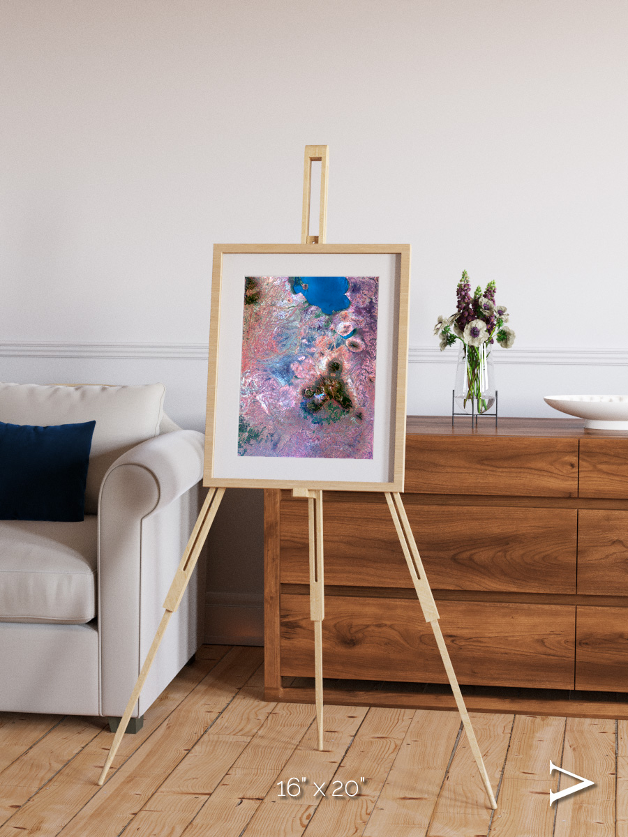 Highlands of Mulanje, Malawi Framed & Mounted Print