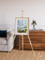 Islands in Blue, Niger River Framed & Mounted Print