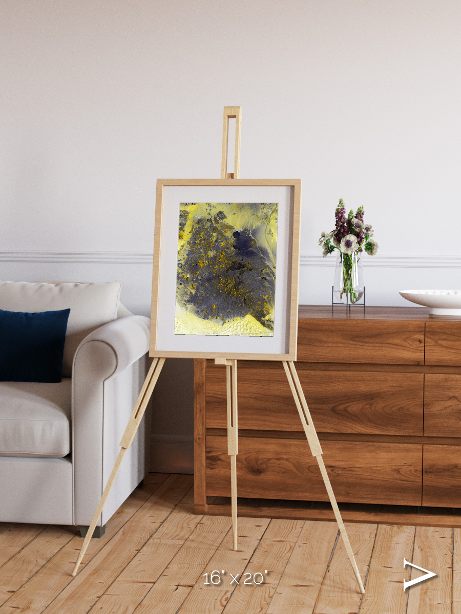 Dormant Giants, Pinacate Volcano Field Framed & Mounted Print