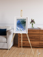 Sunlit Dunes, Alluvial Fan Framed & Mounted Print