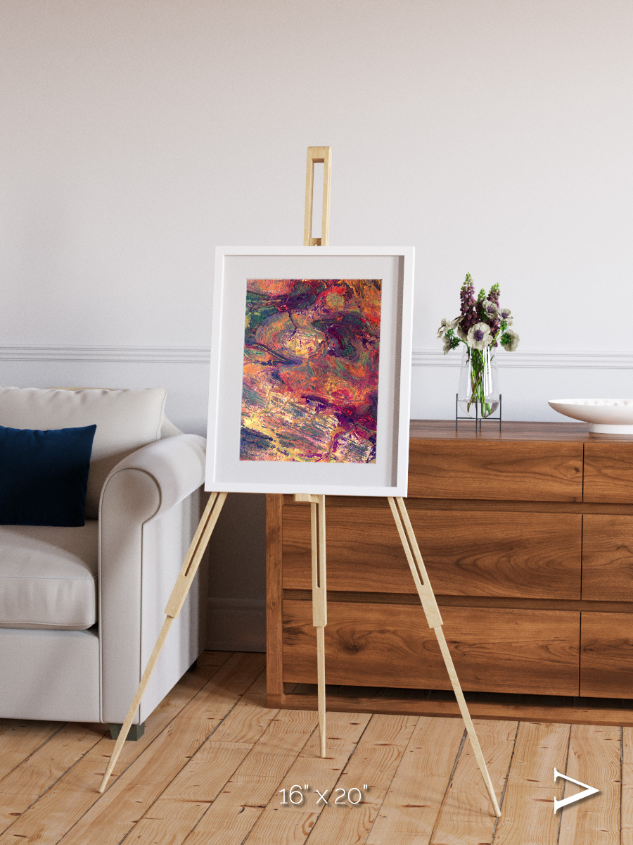 Rock and Ore, Hamersley Framed & Mounted Print