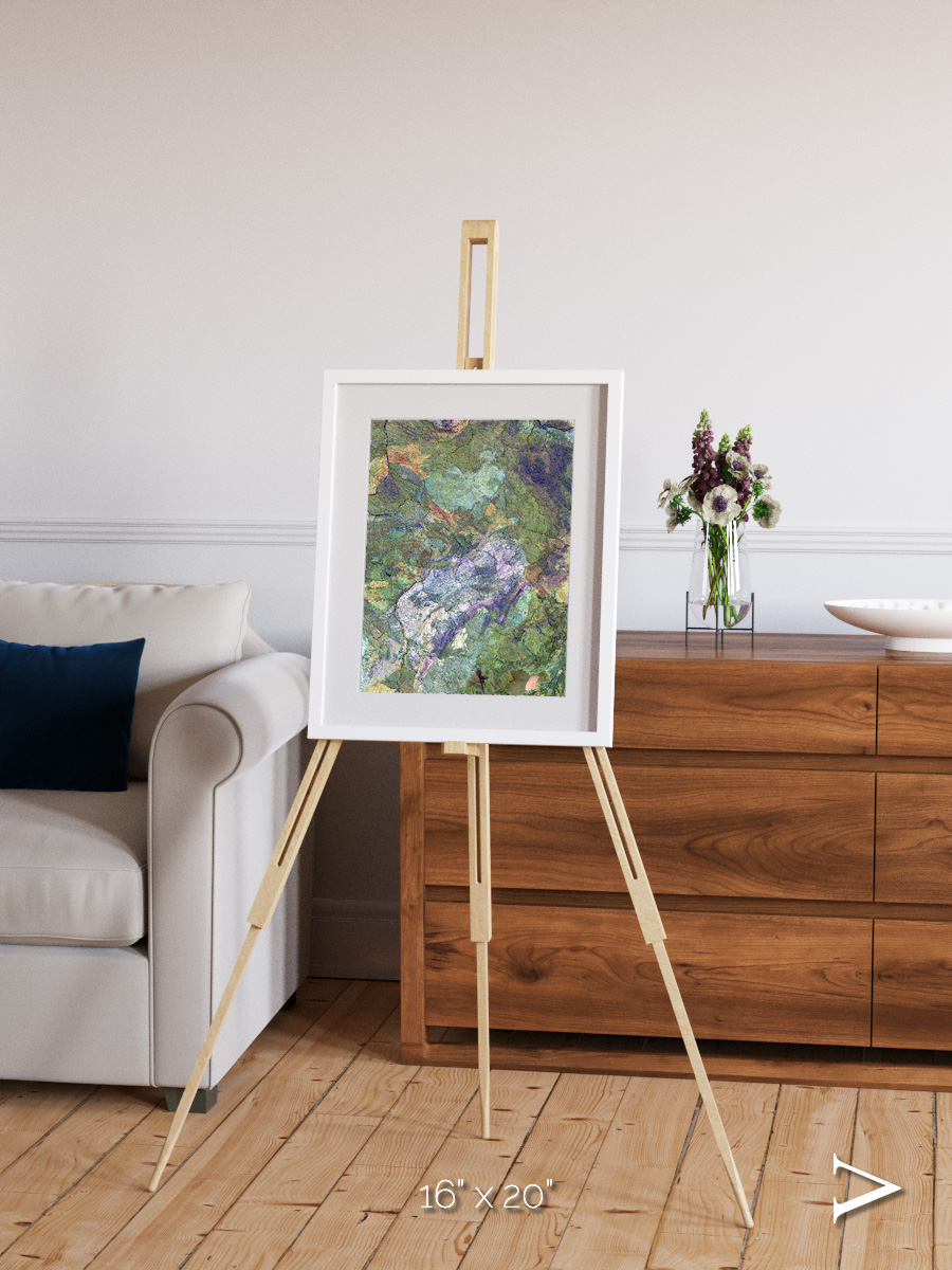 Sands in Motion, Great Sandy Desert Framed & Mounted Print