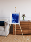 Wind Signatures, Ice Stars Framed & Mounted Print