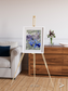 Lake Lines, Lake Carnegie Framed & Mounted Print