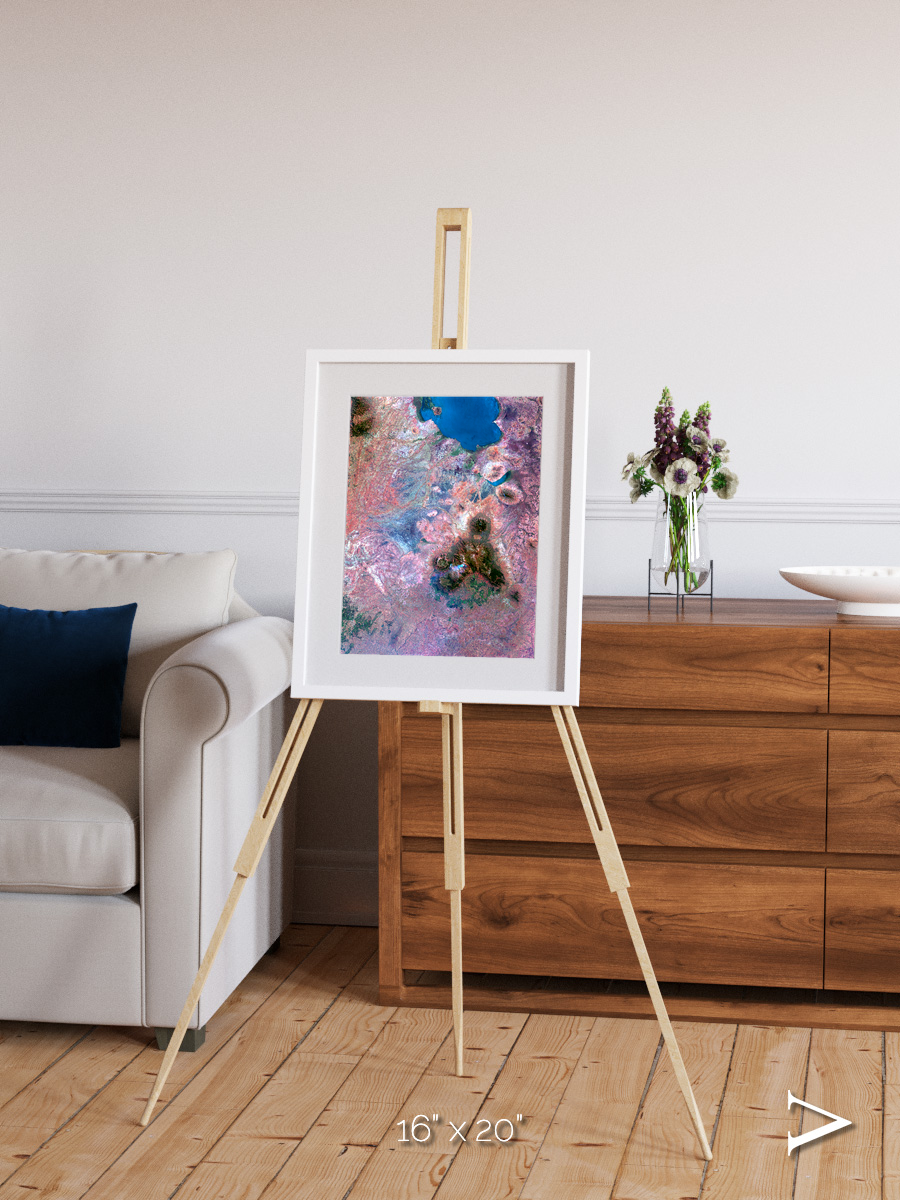 Highlands of Mulanje, Malawi Framed & Mounted Print