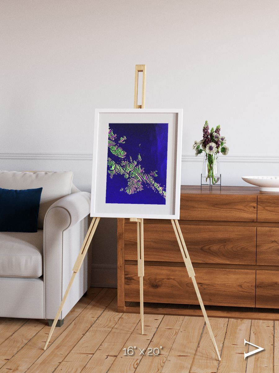 Remote Shores, Shetland Islands Framed & Mounted Print