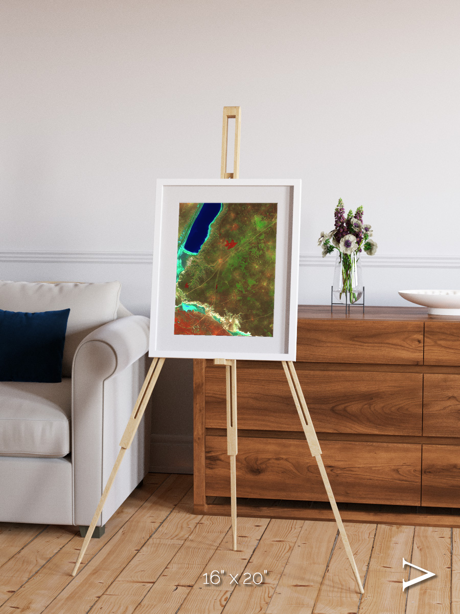 Ghost Waters, Sor Kaydak Framed & Mounted Print