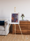 Geologic Tapestry, Asharah Fault Zone Framed & Mounted Print