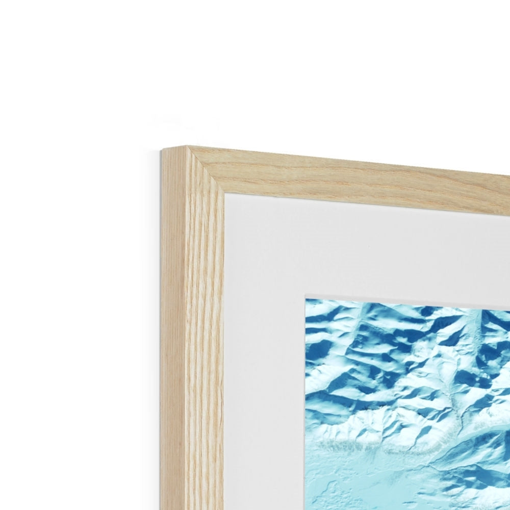 Glacial Passage, Kamchatka Peninsula Framed & Mounted Print