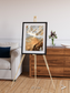 Etched Sands, Algerian Sahara Framed & Mounted Print