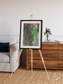 Channel Lines, Barreal Blanco Framed & Mounted Print