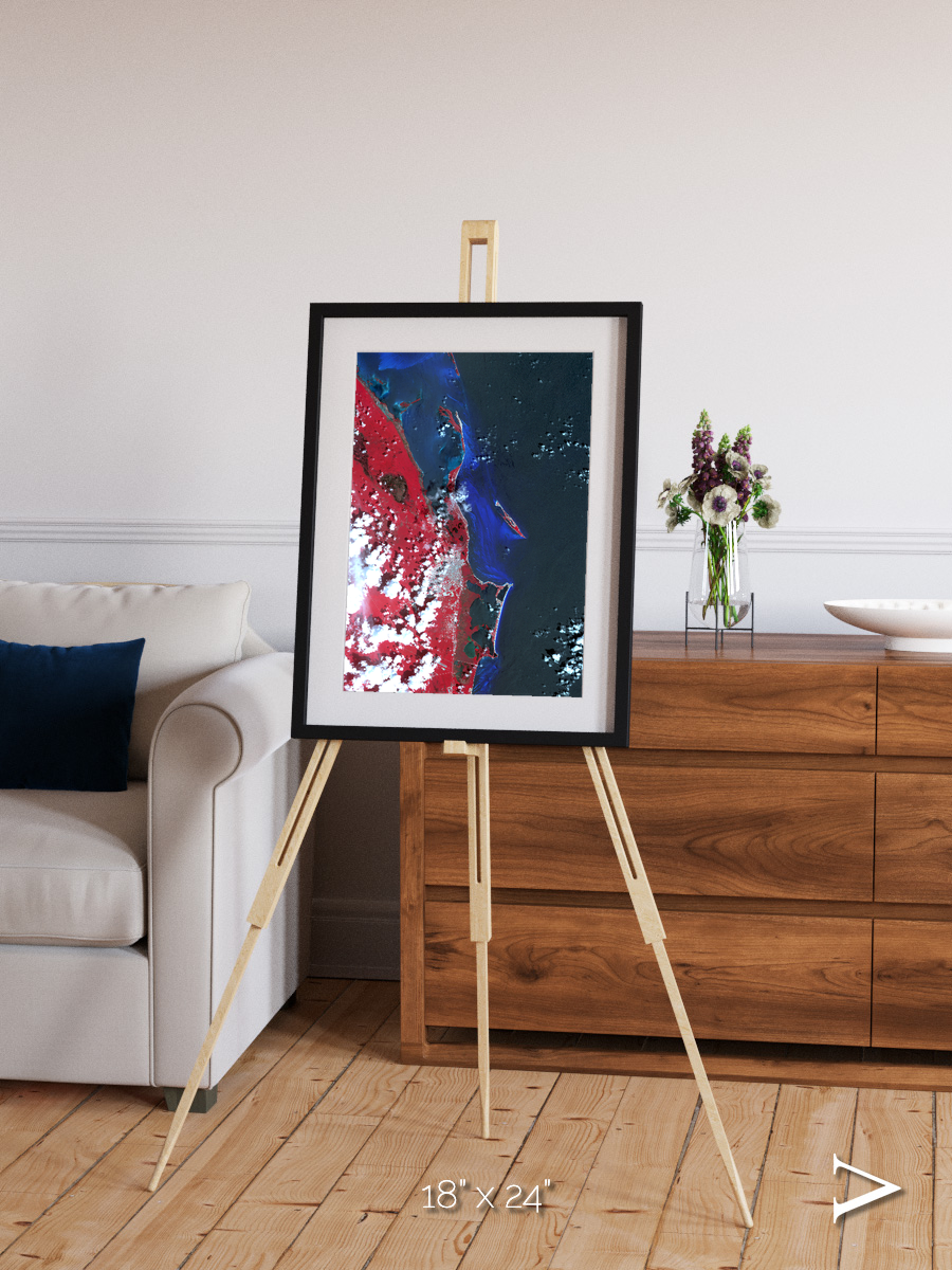 Living Edge, Cancun Framed & Mounted Print