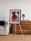 Lava Lines, Colima Volcano Framed & Mounted Print