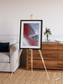 Wind Signatures, Empty Quarter Framed & Mounted Print