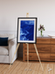 Wind Signatures, Ice Stars Framed & Mounted Print