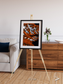 Striped Coast, Eyjafjörður Framed & Mounted Print