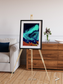 Frozen Currents, Foxe Basin Framed & Mounted Print