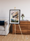 Lava Lines, Impact Framed & Mounted Print