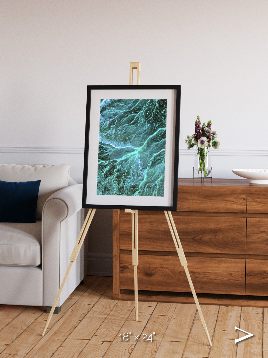 Waterways, Jordan Framed & Mounted Print