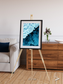 Glacial Passage, Kamchatka Peninsula Framed & Mounted Print