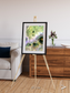 Folded Ridges, Kilimanjaro Framed & Mounted Print
