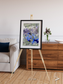 Lake Lines, Lake Carnegie Framed & Mounted Print