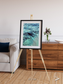 Ice River, Lambert Glacier Framed & Mounted Print