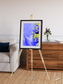 Islands in Snow, High Arctic Framed & Mounted Print