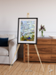 Islands in Blue, Niger River Framed & Mounted Print