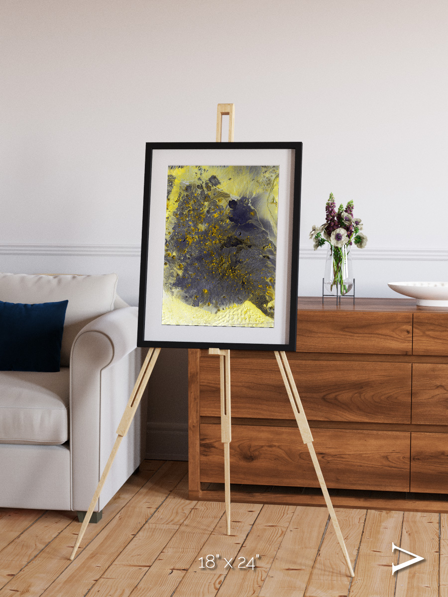 Dormant Giants, Pinacate Volcano Field Framed & Mounted Print