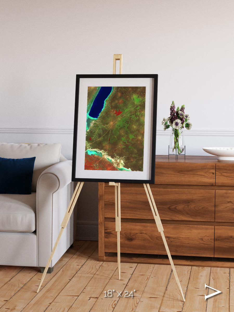 Ghost Waters, Sor Kaydak Framed & Mounted Print