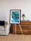 Heat Scars, Volcanoes Framed & Mounted Print