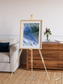 Sunlit Dunes, Alluvial Fan Framed & Mounted Print