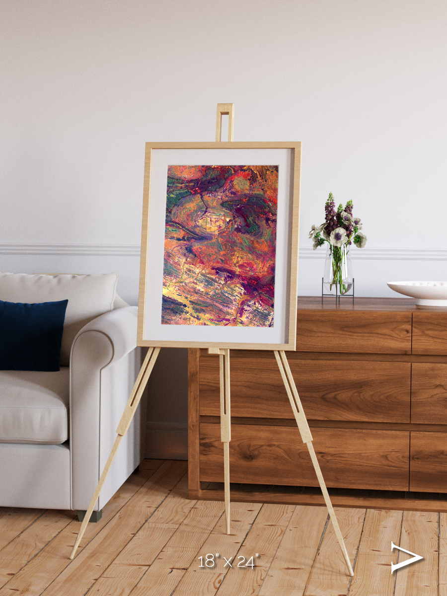 Rock and Ore, Hamersley Framed & Mounted Print