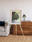 Windwritten Dunes, Brandberg Massif Framed & Mounted Print