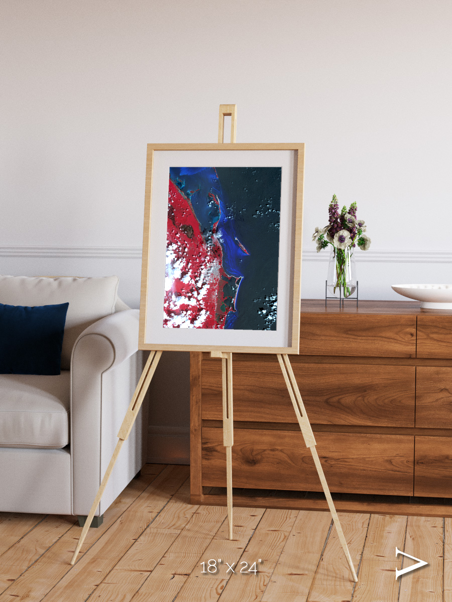 Living Edge, Cancun Framed & Mounted Print