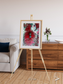 Lava Lines, Colima Volcano Framed & Mounted Print
