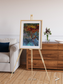 Geometric Fields, Eastern Kazakhstan Framed & Mounted Print