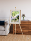 Folded Ridges, Kilimanjaro Framed & Mounted Print