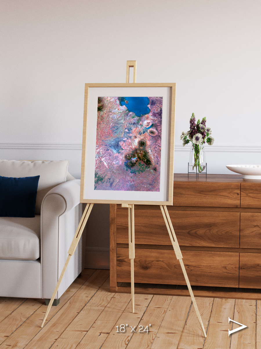 Highlands of Mulanje, Malawi Framed & Mounted Print