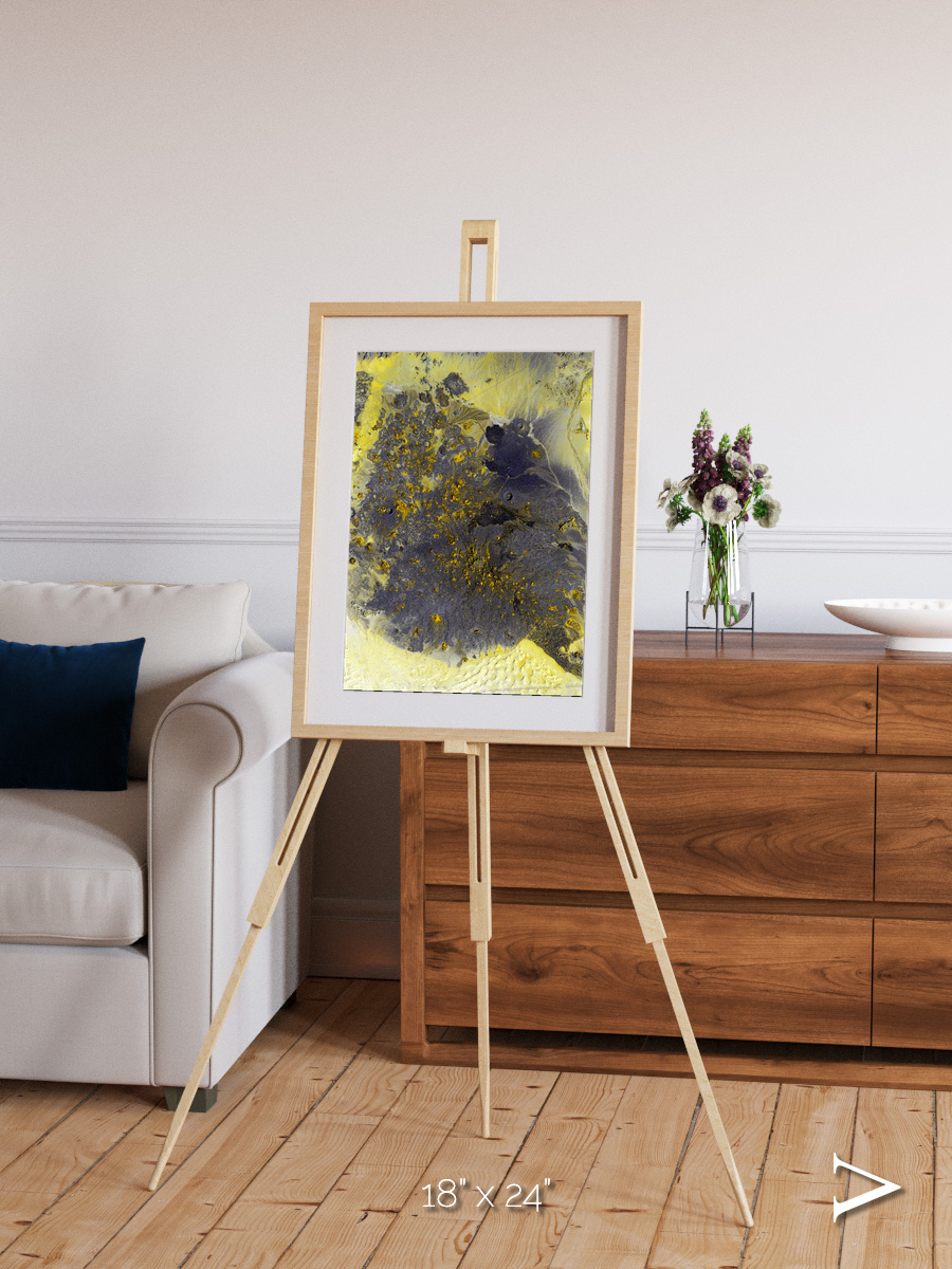 Dormant Giants, Pinacate Volcano Field Framed & Mounted Print