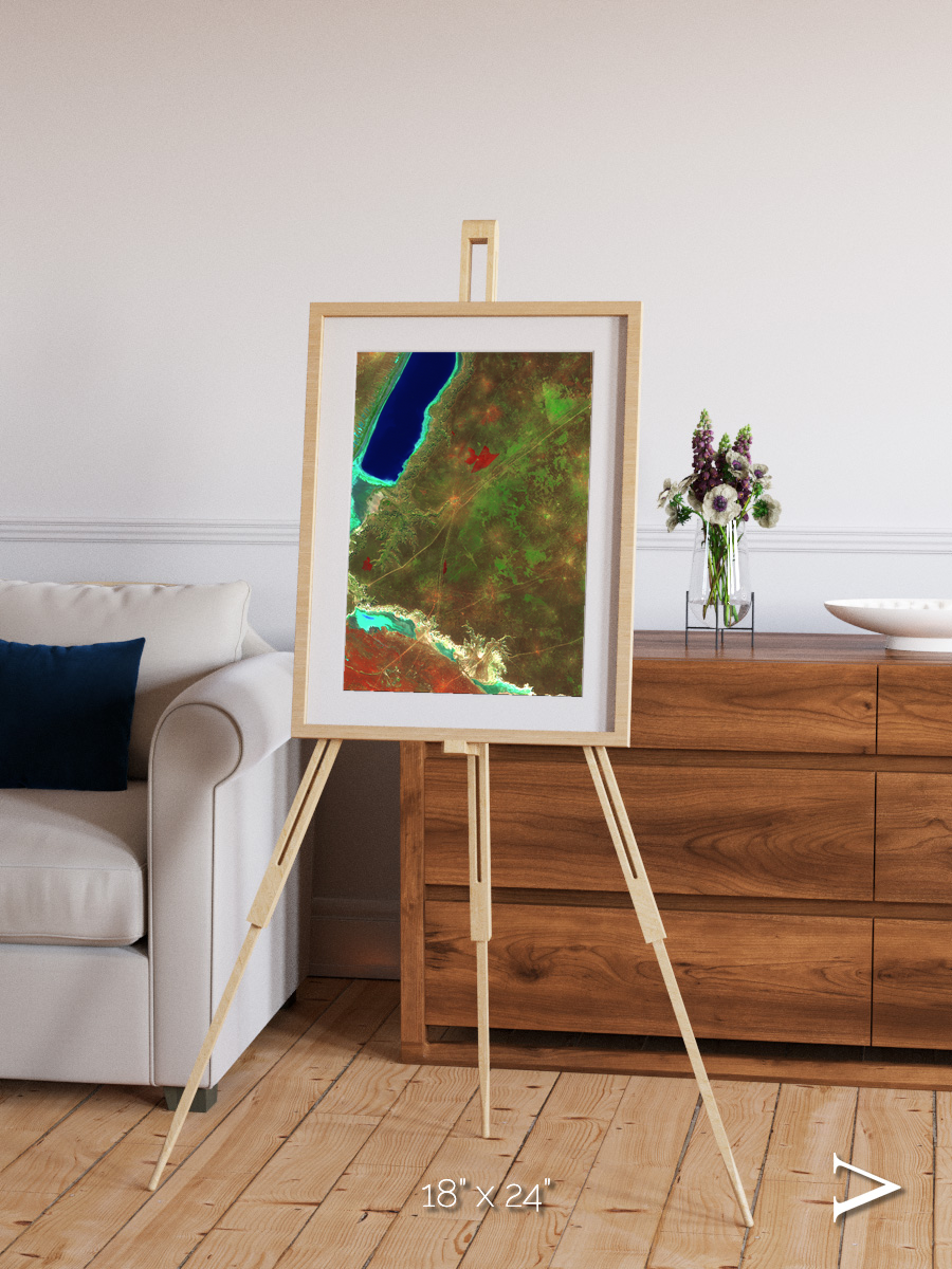 Ghost Waters, Sor Kaydak Framed & Mounted Print
