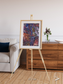 Geologic Tapestry, Asharah Fault Zone Framed & Mounted Print