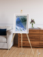 Sunlit Dunes, Alluvial Fan Framed & Mounted Print